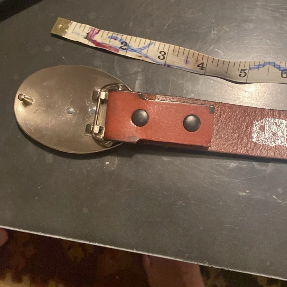 Noon belt leather equestrian